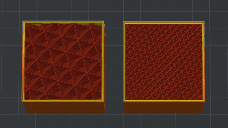 Model Orientation, Support, Infill, and other general slicing settings ...